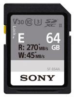 Карта пам'яті Sony SDXC Entry 64GB C10 UHS-II U3 V30 R270/W45MB/s