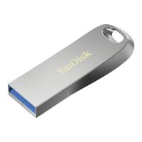 Накопичувач SanDisk 128GB USB 3.2 Ultra Luxe, метал, сріблястий