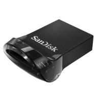 Накопичувач SanDisk 128GB USB 3.1 Ultra Fit, пластик, чорний