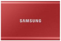 Портативний SSD 500GB USB 3.2 Gen 2 Samsung T7 Red
