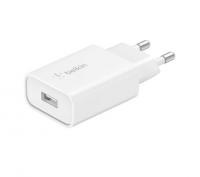 Мережеве ЗУ Belkin Home Charger 18W USB-A 3A, QC3, white