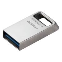 Накопичувач Kingston 256GB USB 3.2 Gen1 DT Micro R200MB/s Metal