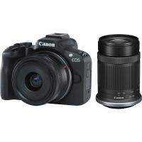 Фотокамера бездзеркальна Canon EOS R50 kit RF-S 18-45mm, 55-210mm, black