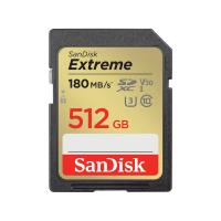 Карта пам'яті SanDisk Extreme SDXC UHS-I U3 V30 512GB, R180MB/s W130MB/s