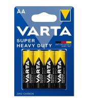 Батарейка вугільно-цинкова VARTA Super Heavy Duty AA 1.5V, блістер, 4 шт