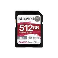 Карта пам'яті Kingston Canvas React Plus SDXC 512GB UHS-II U3 V60 R280/W150MB/s