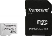 Картка пам'ятi Transcend USD300S microSDXC 512GB UHS-I U3 V30 A1 R100/W85 MB/s + SD-адаптер